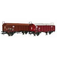 Ajánlat Roco 6600116 Csapótetejű kocsi készlet, Tcs, MÁV IV