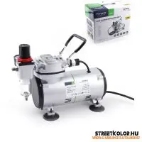 Chromax AS18-2K2 Airbrush kompresszor szett Szuper ajánlat