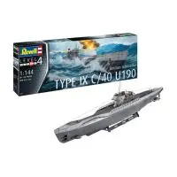 Nézd meg most Revell 05167 Német tengeralattjáró Type IX C/40 U190