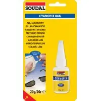 Azonnal elérhető Soudal 118049 Cyanofix Pillanatragasztó, 20 g