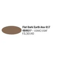 Italeri 4846AP matt sötét Earth Ana 617 akril makett festék Expressz kézbesítés