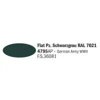 Újdonság Italeri 4795AP matt Pz. Schwarzgrau RAL 7021 akril makett festék