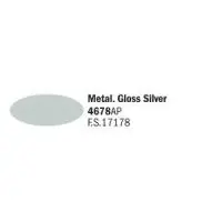 Italeri 4678AP fényes Silver akril makett festék Szuper akció