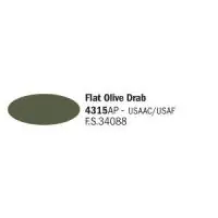 Italeri 4315AP matt Olive Drab akril makett festék Expressz kézbesítés