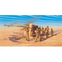 Italeri 7512 8.8 CM FLAK 37 AA GUN with crew 1 72 Olcsó