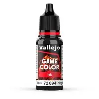 Akciós ár Vallejo 72094 Ink-Color Black, 18 ml