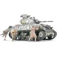 Tamiya 35250 U. S. MEDIUM TANK M4A3 SHERMAN 75mm GUN Biztonságos fizetés
