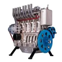 TechingEDU 4 hengeres motor, 355+ alkatrész Biztonságos fizetés