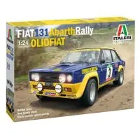 Italeri 3667s FIAT 131 Abarth Rally OLIO FIAT 1 24 Szuper akció