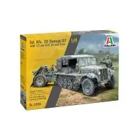 Exkluzív ajánlat Italeri 6595s Kfz. 10 Demag D7 with 7,5 cm leIG 18 1 35