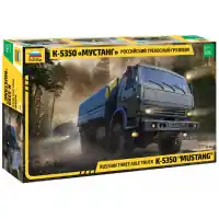 Zvezda 3697 Kamaz-5350 Truck 3-axle Mustang 1 35 Újdonság