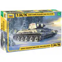 Korlátozott ajánlat Zvezda 3689 T-34/76 mod.1943 Uralmash 1 35