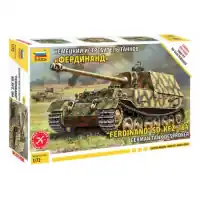 Bestseller Zvezda 5041 Sd.Kfz.184 Ferdinand Tiger German Tank Destroyer makett 1 72