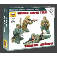 Azonnal elérhető Zvezda 6217 German Sniper Team Military small sets makett 1 72