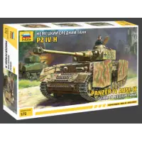 Népszerű Zvezda 5017 Panzer IV Ausf.H Military makett 1 72
