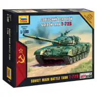 Gyors szállítás Zvezda 7400 T-72 Mini kit Modern 1 100