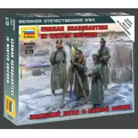 Gyors szállítás Zvezda 6232 German HQ Winter 1 72