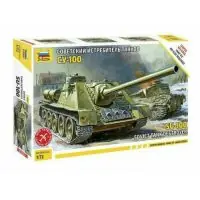 Legnépszerűbb Zvezda 5044 Soviet Self-propelled Gun SU-100 1 72