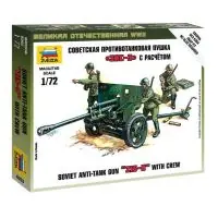 Biztonságos fizetés Zvezda 6253 Zis-3 Soviet Gun 1 72