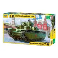 Exkluzív ajánlat Zvezda 3667 T-35 Heavy Soviet Tank Military 1 35