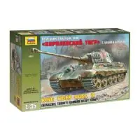 Zvezda 3601 King Tiger Ausf. B /Henschel Turret/ German Heavy Tank 1 35 Kedvezményes ár