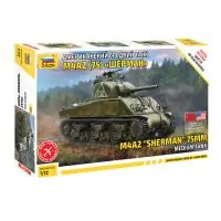 Zvezda 5063 M4 A2 (75mm) Sherman Medium Tank 1 72 Akció