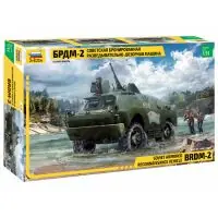 Akciós ár Zvezda 3638 BRDM-2 Russian Armored Car 1 35