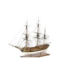 Akció Amati 1300/03 Scatola montaggio H.M.S. Fly, fa hajómakett