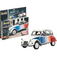 Újdonság Revell 67653 Citroen 2 CV Coccorico makett szett 1 24