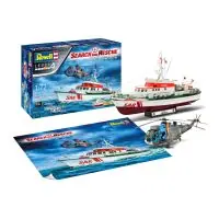 Revell 05683 Gift Set SAR Set - DGzRS Berlin + Westland Sea King Mk 41 1 72 Újdonság