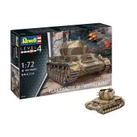Revell 03267 AA Tank IV Wirbelwind (2 cm Flak 38) 1 72 Gyors kiszállítás