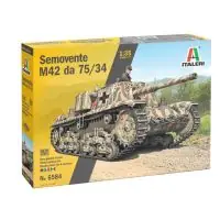 Újdonság Italeri 6584s Semovente M42 da 75/34 1 35