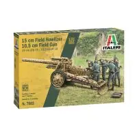 Korlátozott ajánlat Italeri 7082s 15 cm howitzer/10,5cm löveg