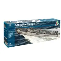 Alacsony ár Italeri 5625S SCHNELLBOOT S-26/S-38 1 35