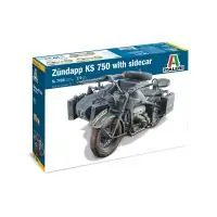 7406S ITALERI Zundapp KS 750 oldalkocsival 1 9 Vedd meg most