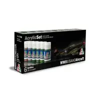 Csak ma Italeri 438AP ACRYLIC SET 6db WWII USAAC AIRCRAFT akril makett festék