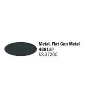 Legjobb ár Italeri 4681AP matt Gun Metal akril makett festék