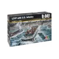 Legnépszerűbb Italeri 6524 LCVP with US INFANTRY 1 35