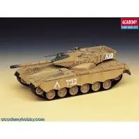 Szuper akció Academy 1301 Merkava motoros tank makett 1 48