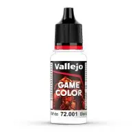 Végkiárusítás Vallejo 72001 Game Color Dead White, 18 ml