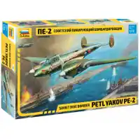 Népszerű Zvezda 7283 Petlyakov Pe-2 1 72