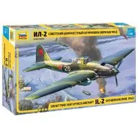 Népszerű Zvezda 4826 IL-2 shturmovik mod.1943 1 48