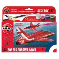 Kihagyhatatlan ajánlat Airfix 55002 Red Arrows Hawk makett szett