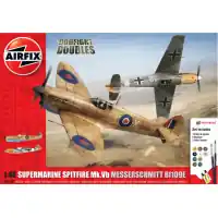 Ne maradj le Airfix 50160 Spitfire Mk.Ia Messerschmitt Bf109E-4 Dogfight Double Gift Set (A50160)