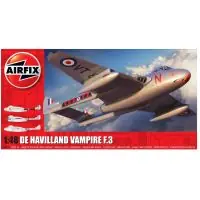 Airfix 06107 de Havilland Vampire F.3 (A06107) Gyors szállítás