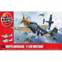 Airfix 05138 North American P51-D Mustang (Filletless Tails) (A05138) Vedd meg most