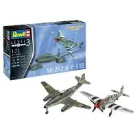 Revell 03711 Combat Set Me262 P-51B 1 72 Árengedmény