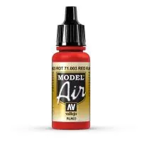 Vásárlói kedvenc Vallejo 71003 piros, 17 ml makett festék