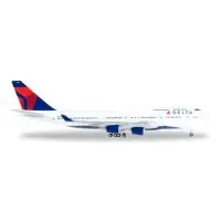 Árcsökkenés Herpa 506915 Boeing 747-400 N674US Jumbo Jet, ‘Delta‘