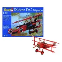 Különleges ajánlat Revell 04116 Fokker Dr.1 Triplane 1 72